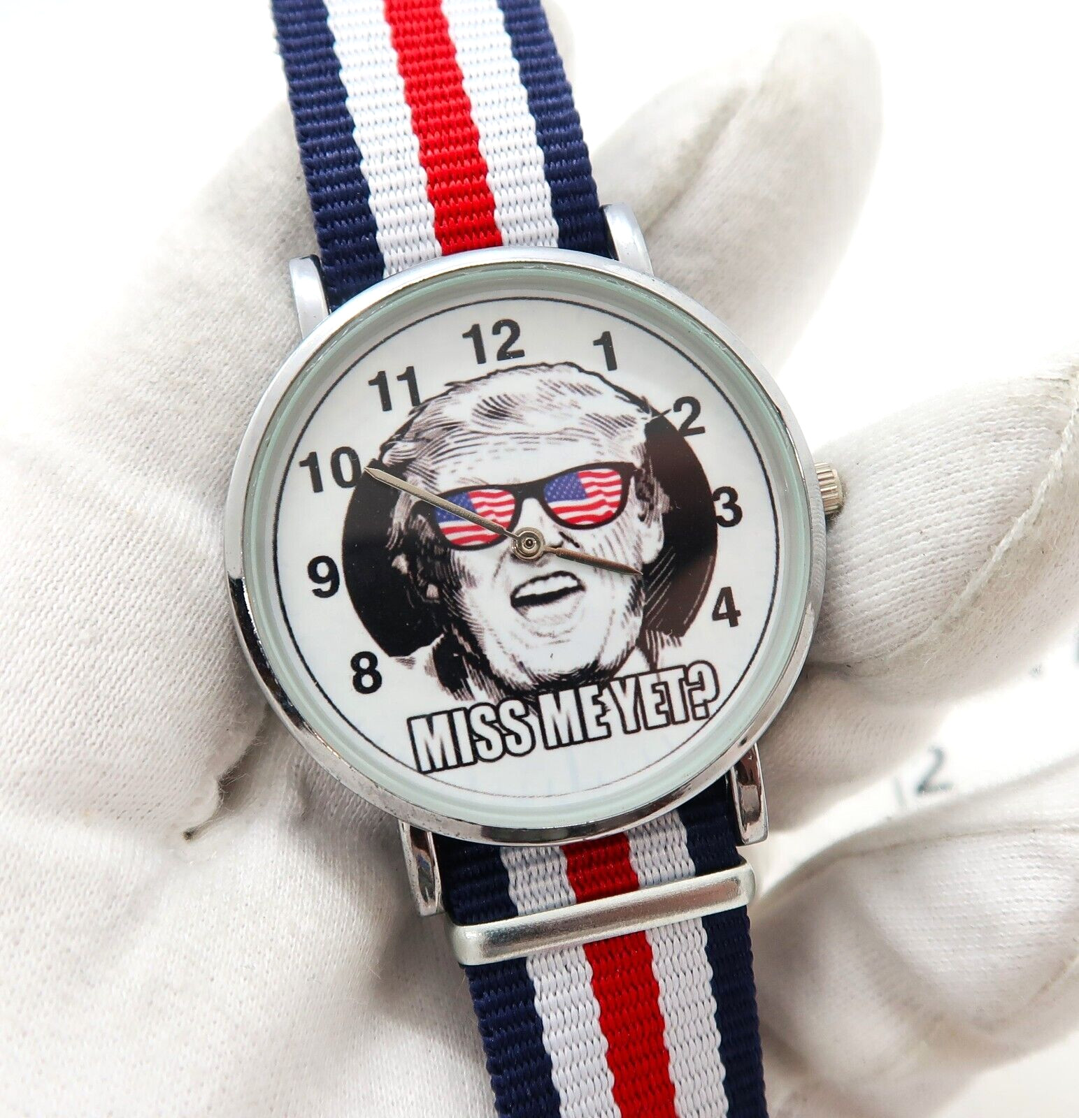 TRUMP 2024 “Miss Me Yet?” Election Custom RARE! UNISEX CHARACTER WATCH M-37