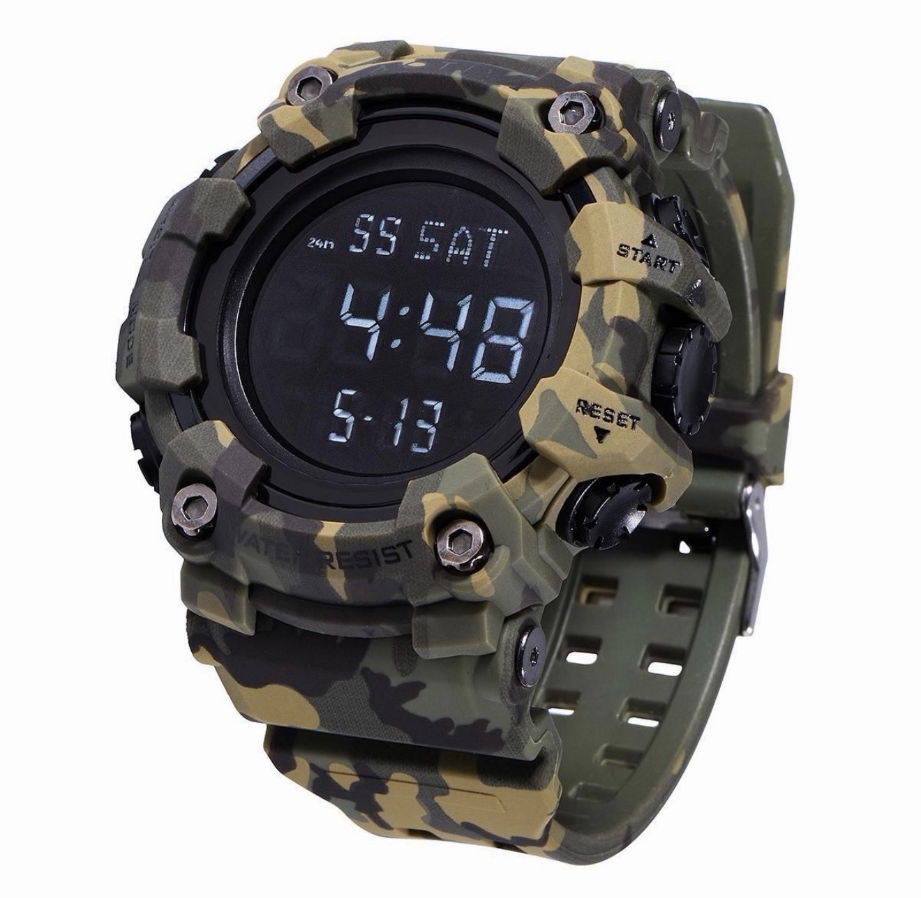 Activa Kadron X Digital Men’s Watch-53mm, Camo (ACW1968-001)-New In Box