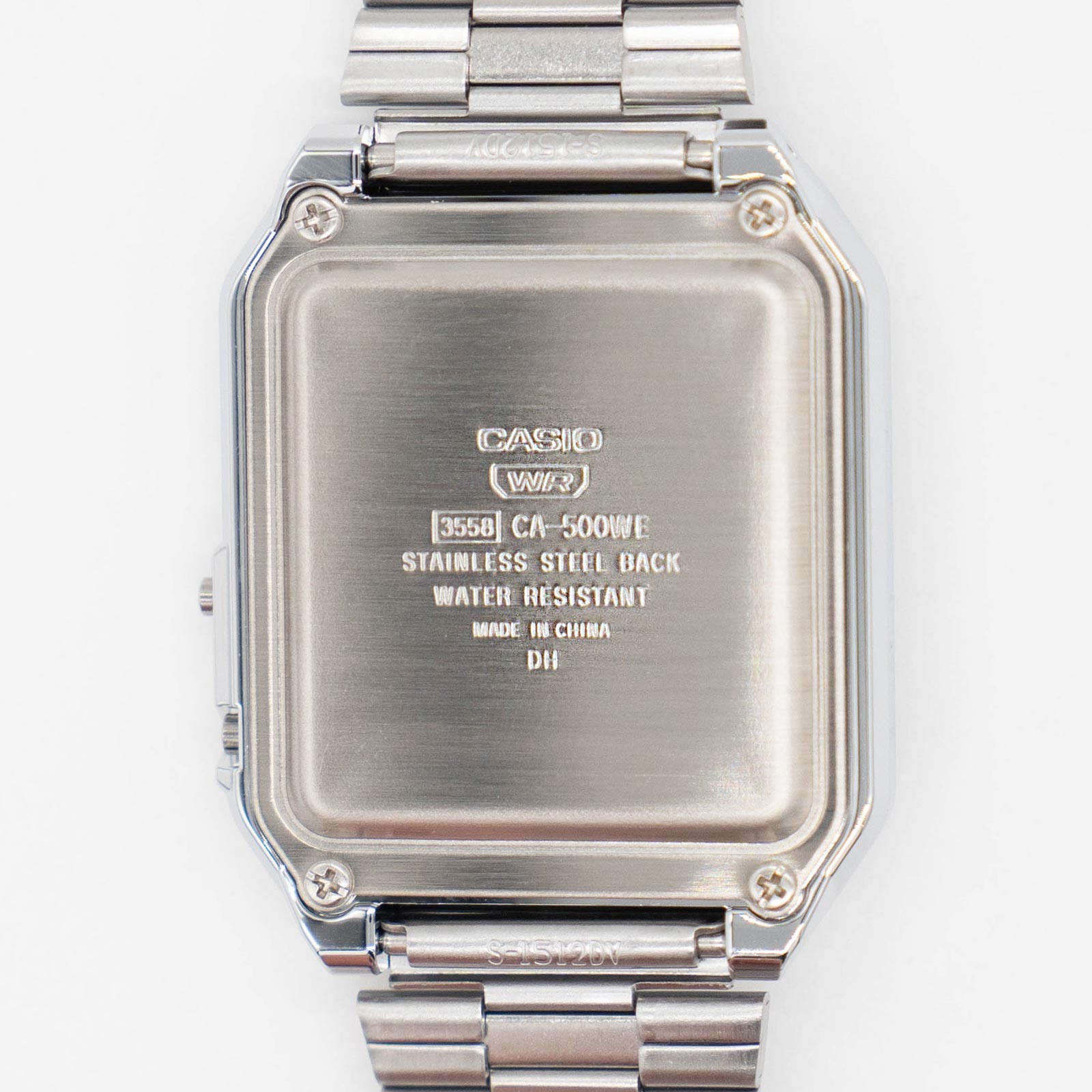 CASIO CA-500WE-1AJF Databank Calculator Digital Watch Silver Retro JDM New