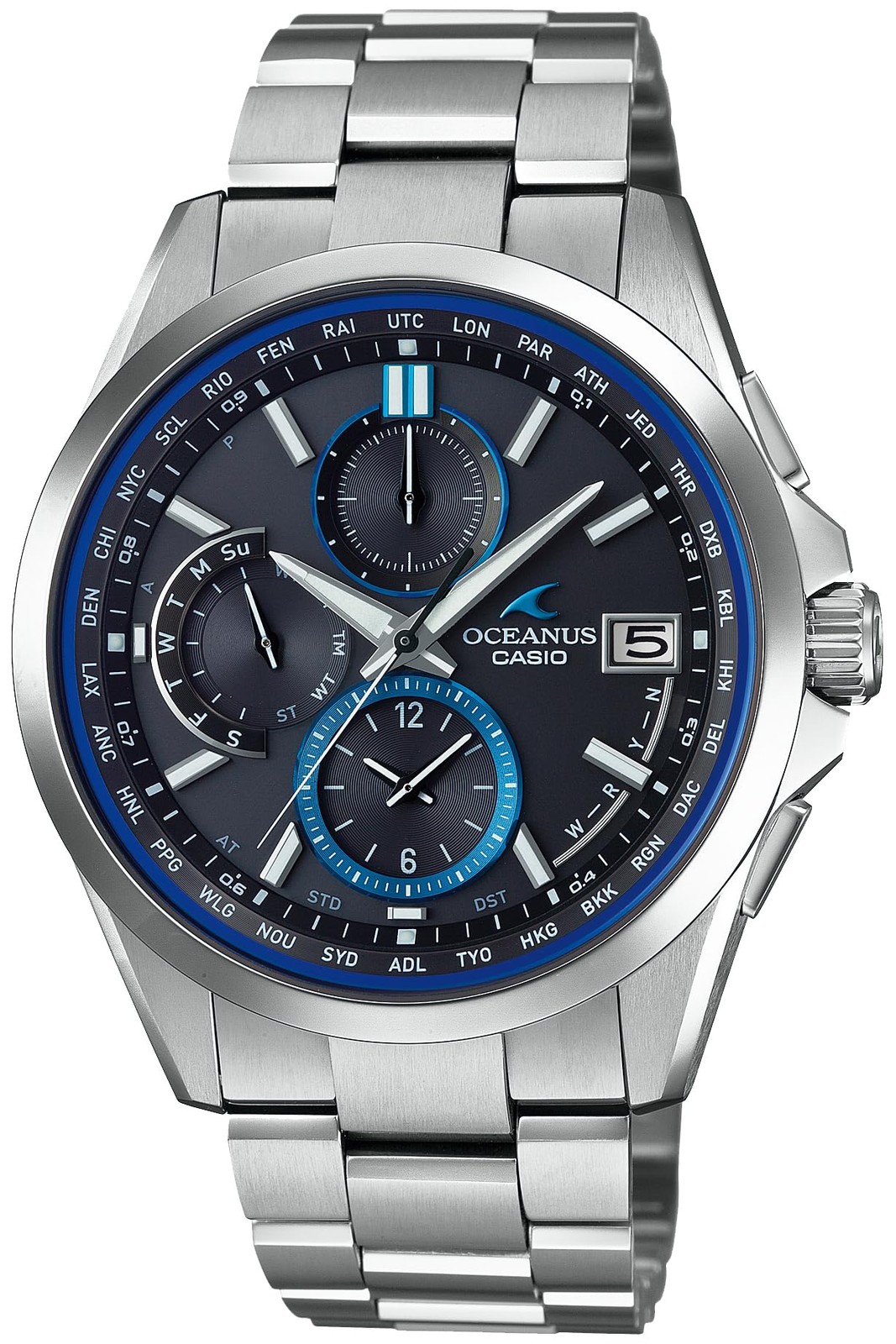 Brand-New Casio OCW-T2600-1AJF Radio Solar Titanium Watch from Japan (JDM)