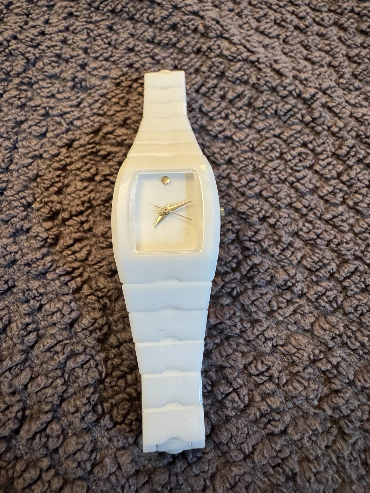 Women’s Movado SE (Sports Edition) Ceramic – Used – Rare White Ceramic