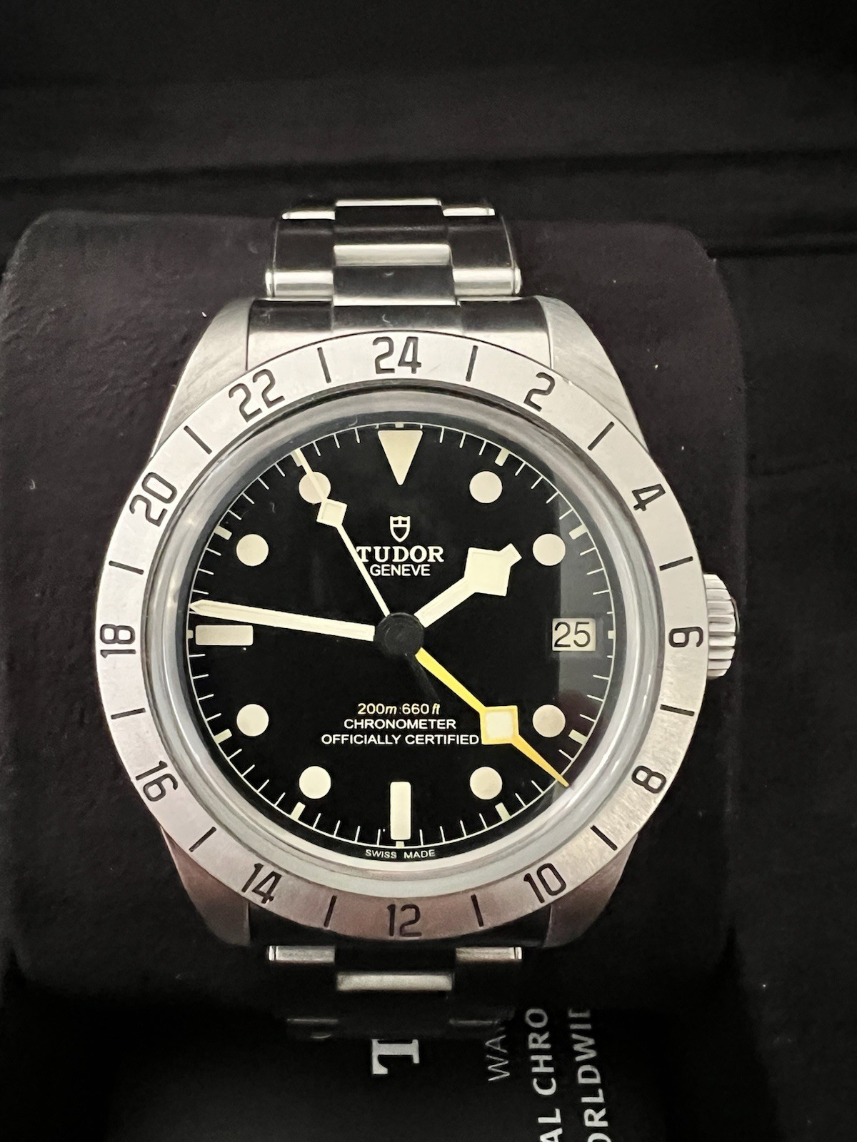 TUDOR Black Bay Pro 39mm Black Dial Auto Chronometer Date 24Hr Steel
