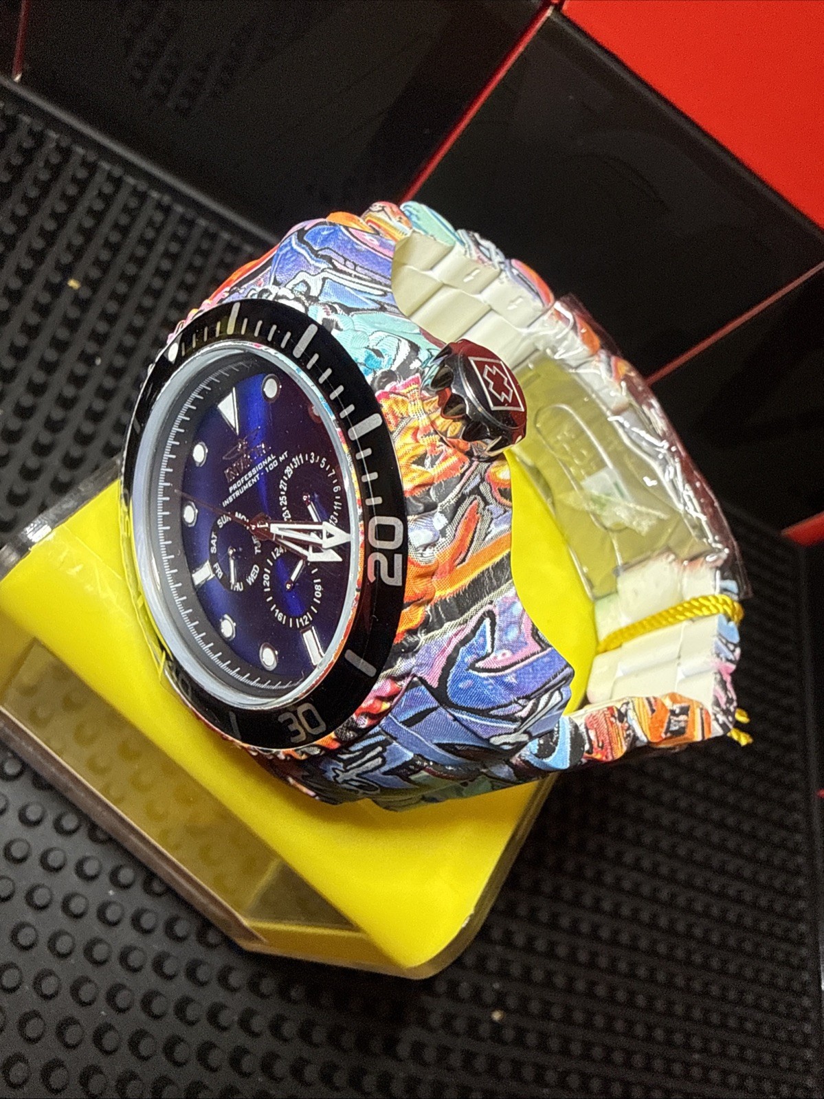 Invicta Pro Diver 48.8mm Aqua Plating Blue Dial 47856