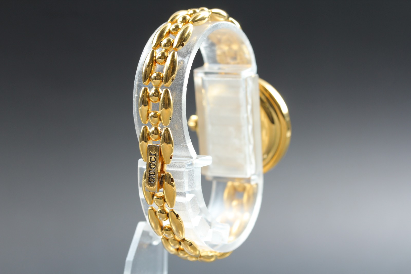 GUCCI Change Bezel 11/12.2 6 Colors Gold Quartz Women’s Watch [Near MINT]