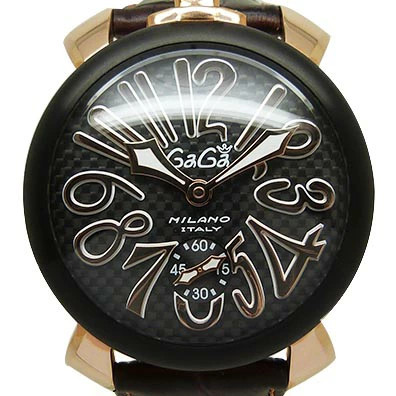 GaGa MILANO 5014.01S Manuale 48mm PVD Hand-wound Unused item Watch