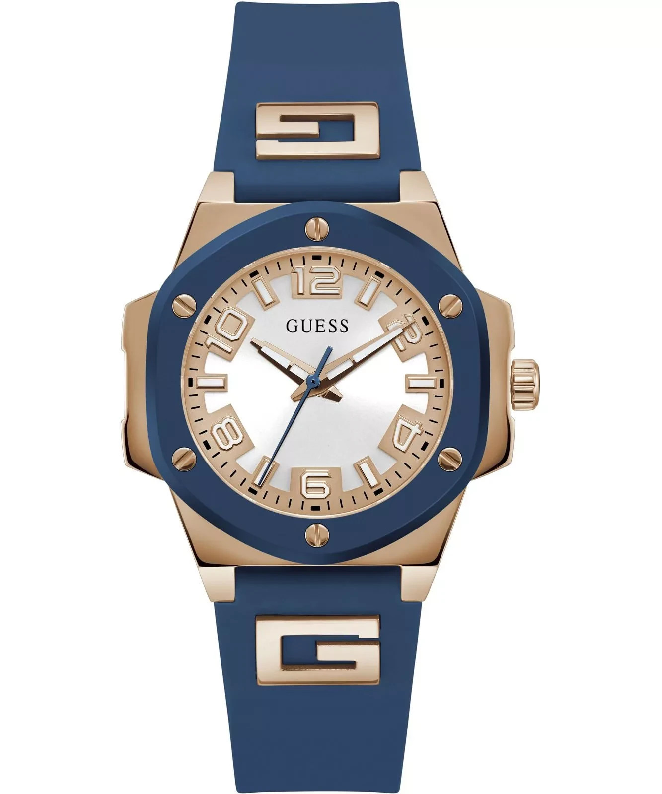 Guess Men’s G Hype Stainless Steel Quartz Watch – GW0555L4 NEW