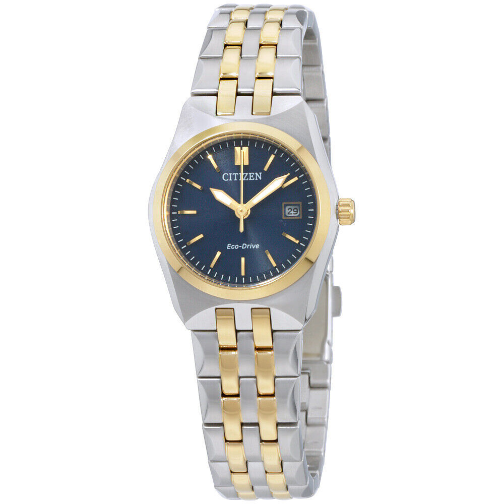 Citizen Eco-drive Corso Blue Dial Ladies Watch – Ew2294-53l