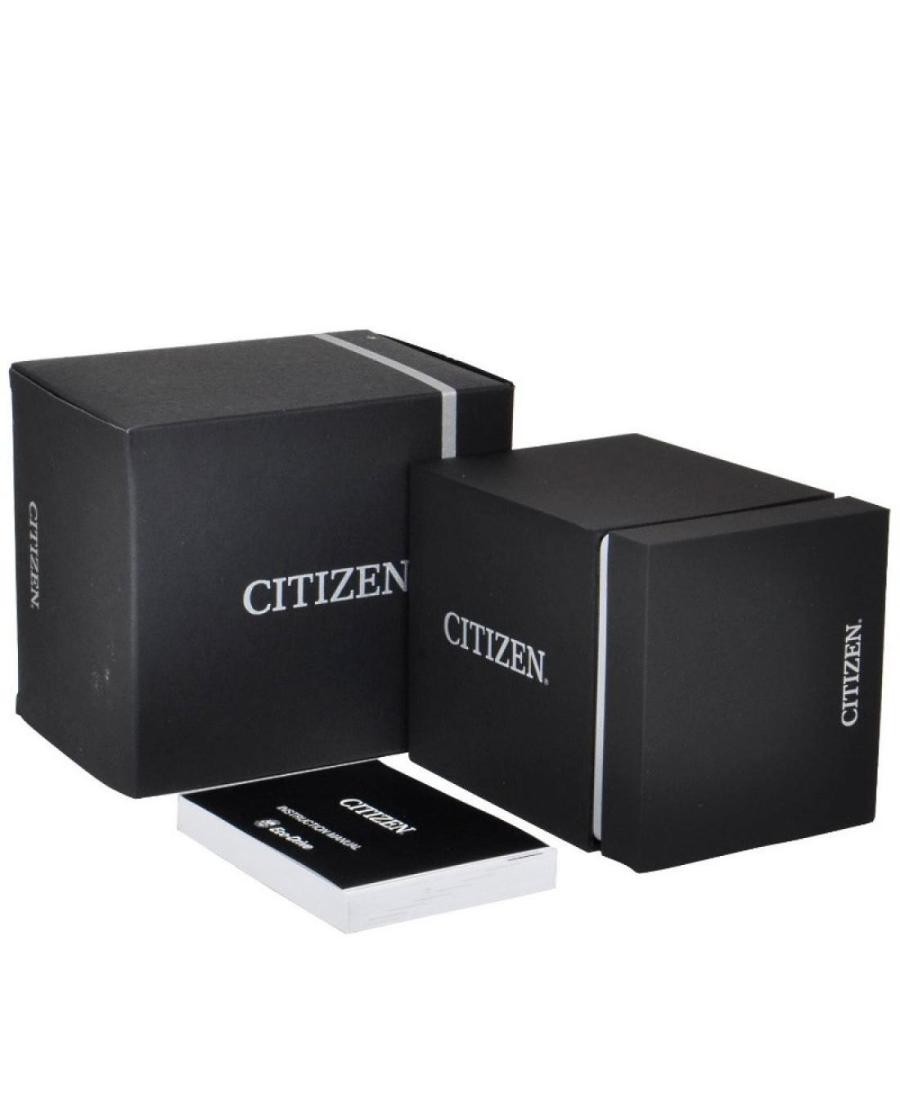 CITIZEN Women Analog Eco-Drive Casual Watch Classic Dress Silver Dial Waterproof