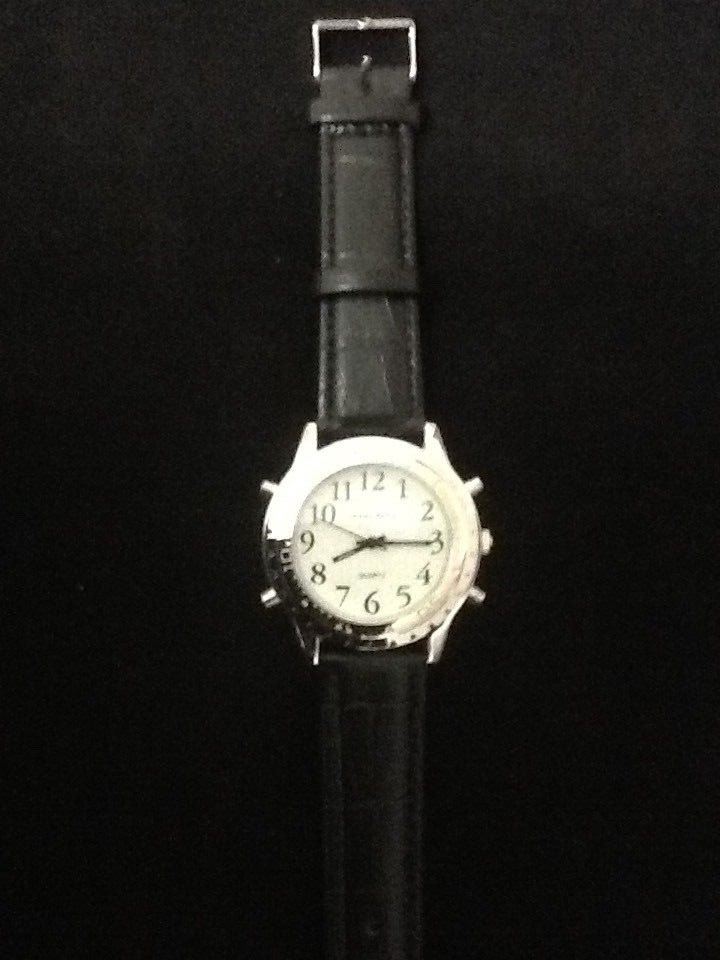 CHINESE Talking Speaking Wrist Watch 2 FREE Extra BATTERIES Visually Impaired