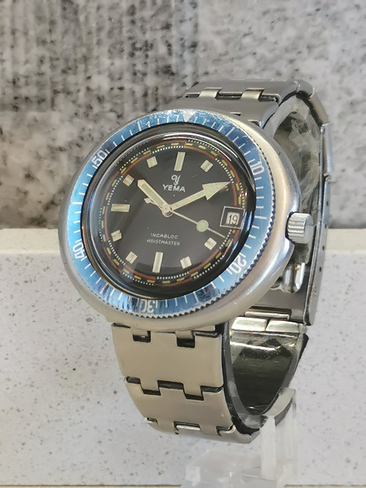 Yema Wristmaster Vintage Ref. 46029 Manual Winding SteelCase Monoblock Serviced