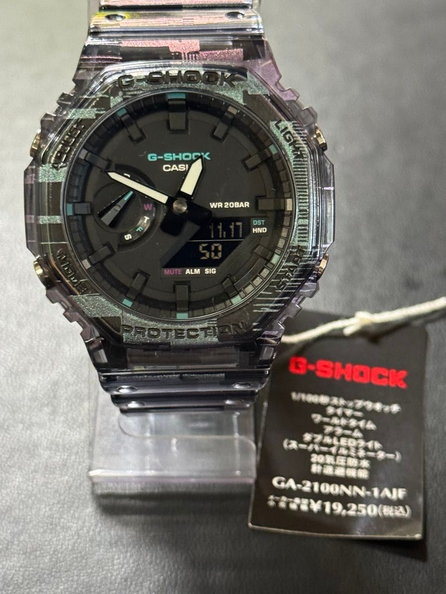 New CASIO G Shock GA 2100NN 1AJF wristwatch