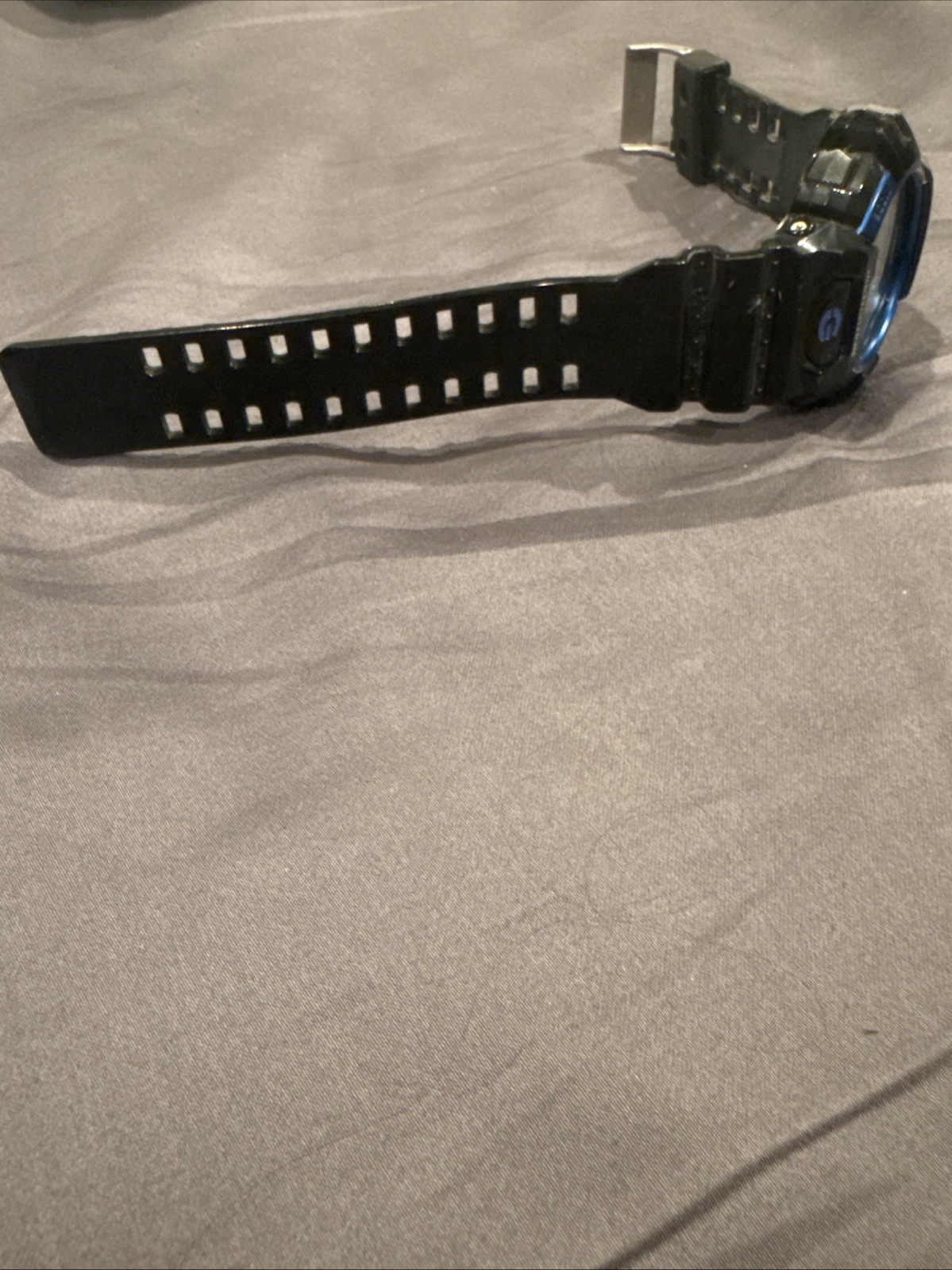 Casio G Shock WR 20 Bar Watch Black And Blue Used Mens Watch