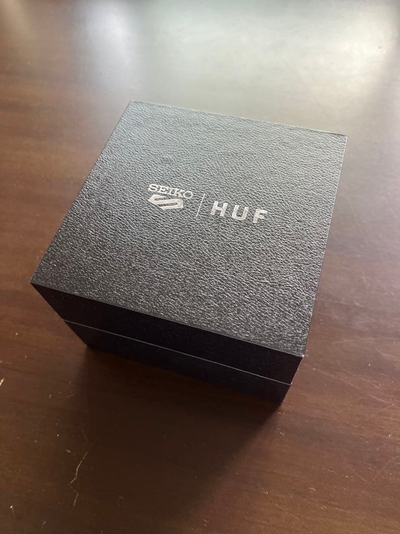 Seiko 5 Sports HUF Collaboration Limited Edition (Boxed) Black Khaki Nylon Strap
