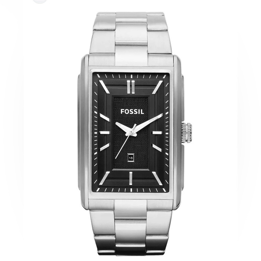 Fossil Truman Men’s Watch Classic Stainless Strap Quartz Casual Dress Watch