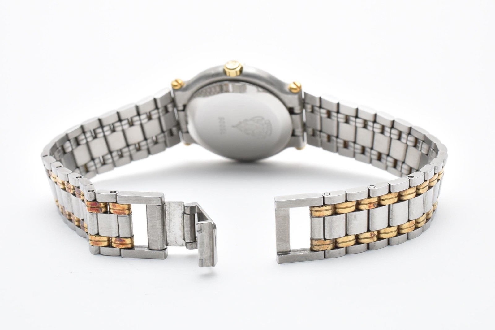 [NEAR MINT w/Box] Vintage Gucci 9000L Gold Dial Date Quartz Women’s Watch JAPAN