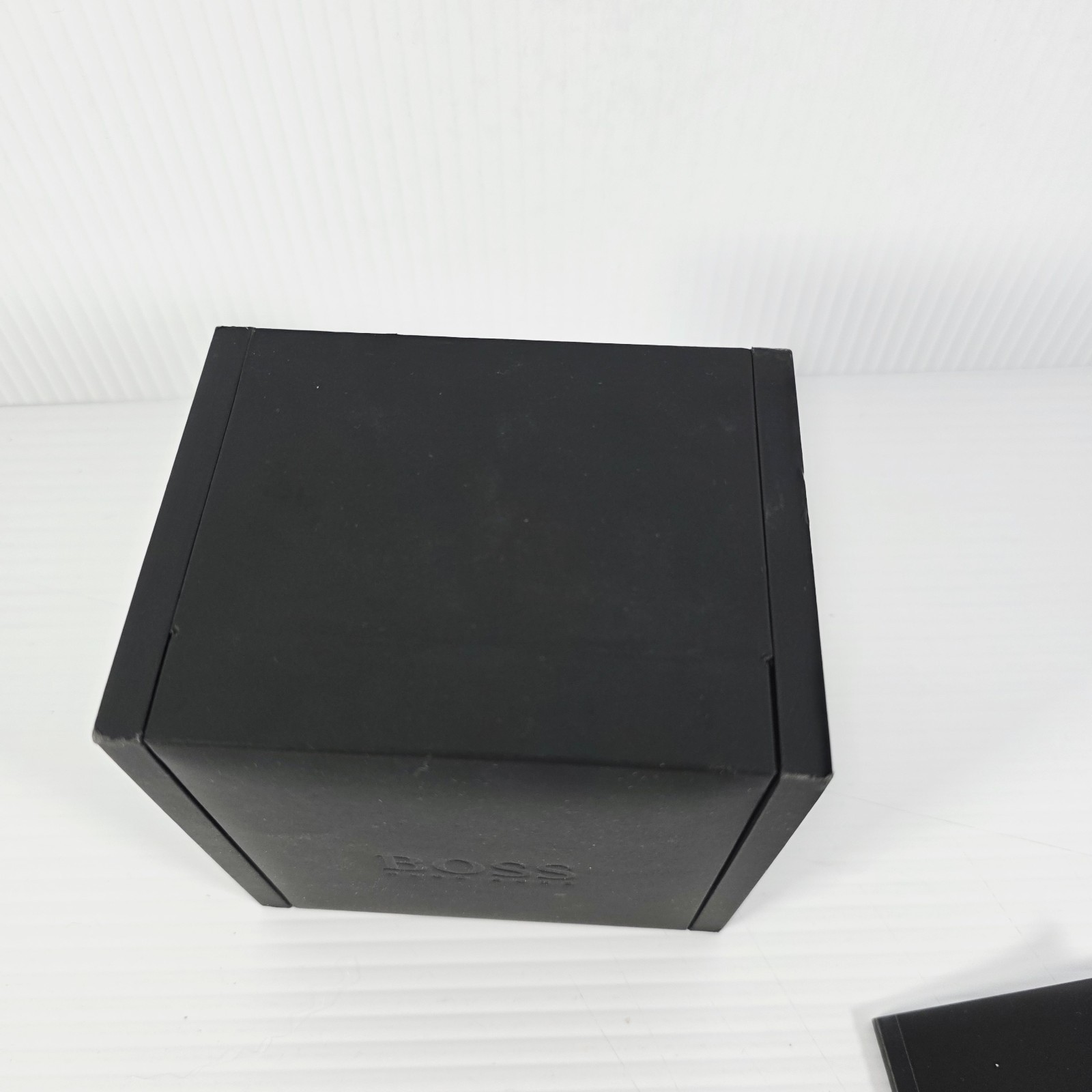 Hugo Boss Driver Sport Men’s Black Nylon Strap Chronograph Watch – Box Only
