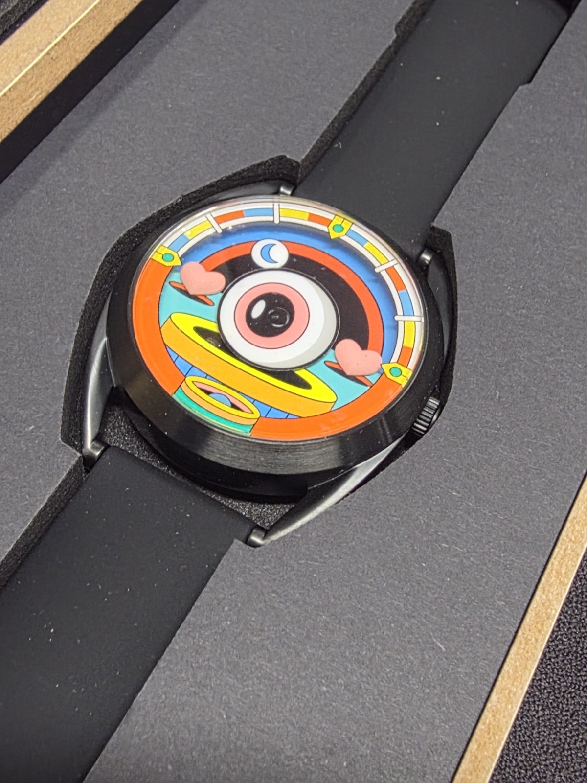 Mr Jones Watches Eyecon Limited Edition Watch Designed by David Oku No. 56