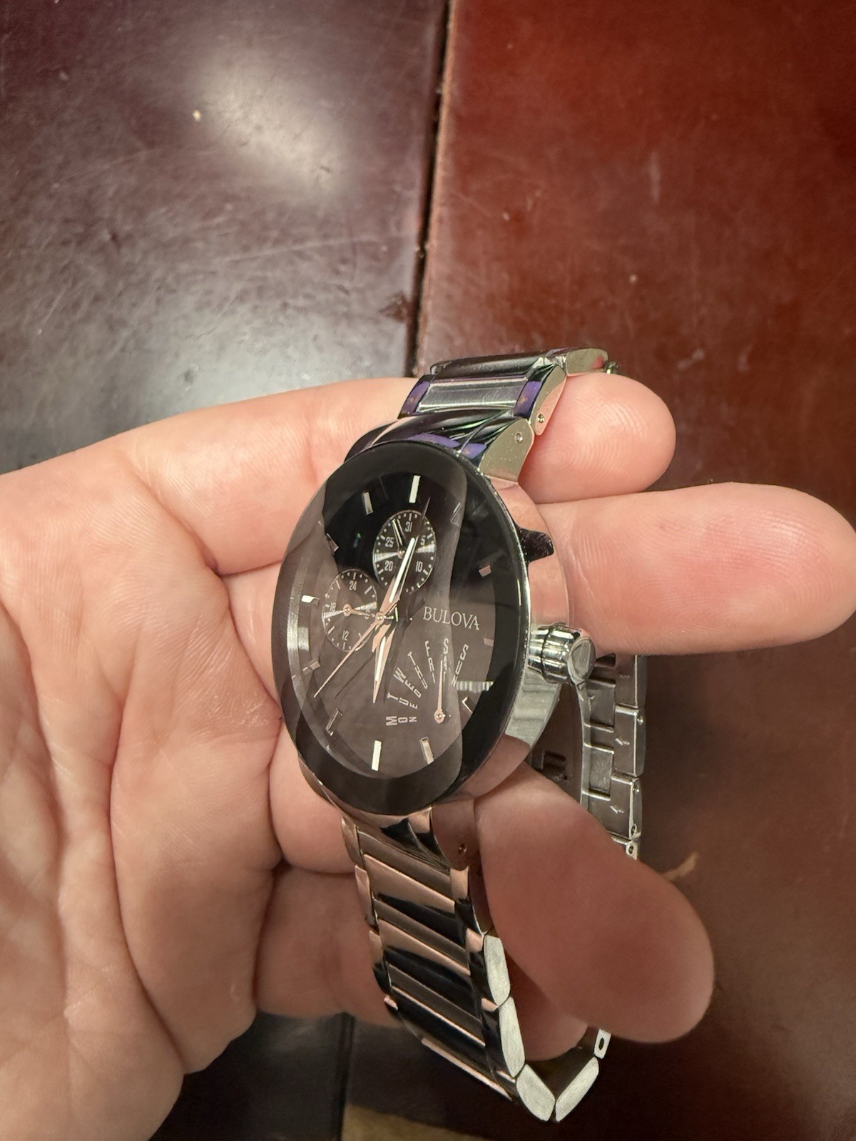 Bulova Futuro Men’s Black Watch – 96C105