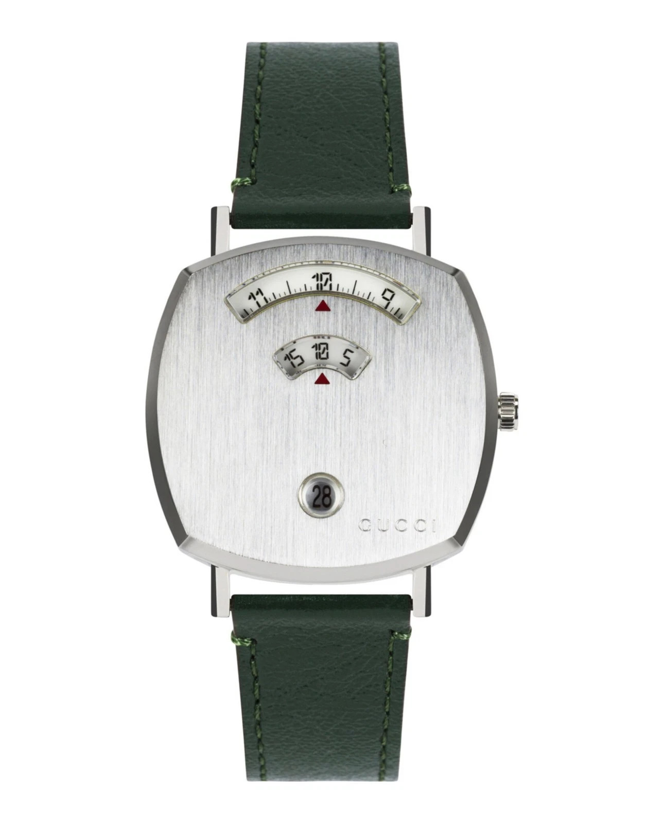 Gucci Womens Stainless Steel 35mm Strap Fashion Watch YA157406 New In Box