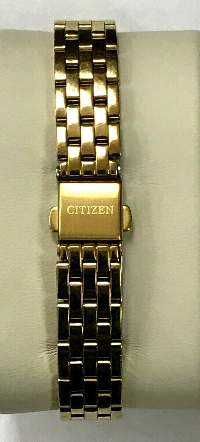 Citizen EJ6102-64D Crystals Gold-Tone Stainless Steel Ladies Quartz WARRANTY