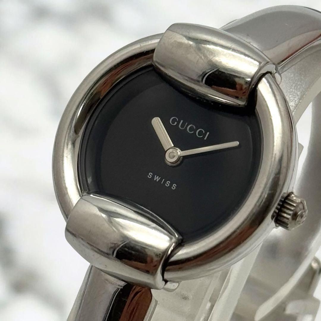 GUCCI New battery wristwatch 1900L bangle watch for ladies