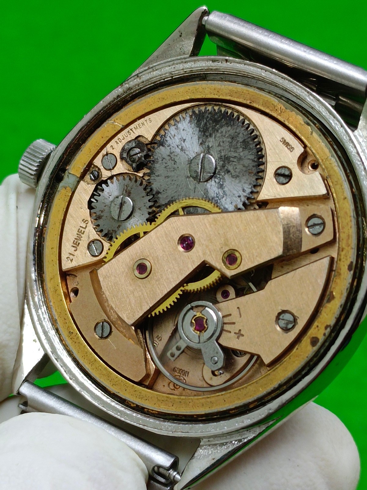 vintage Atlantic Worldmaster Original watch 21 Jewels Mechanical Manual