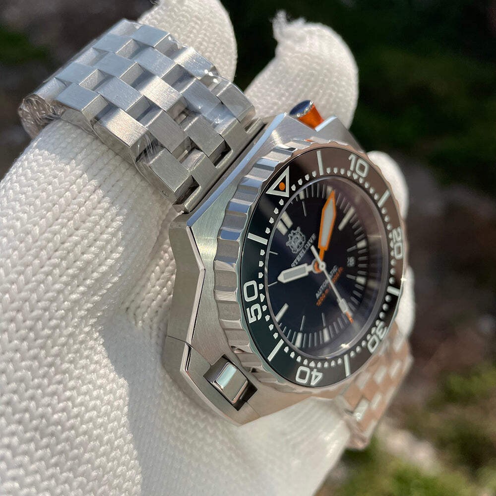STEELDIVE SD1969 — 1200M NH35 Automatic Cushion-Case Dive Watch
