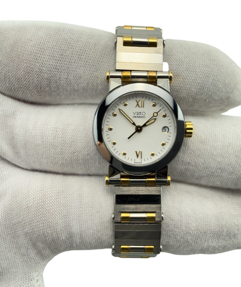 Movado 98.36.828 Women’s 24mm Vizio Swiss Quartz Two-Tone WATCH