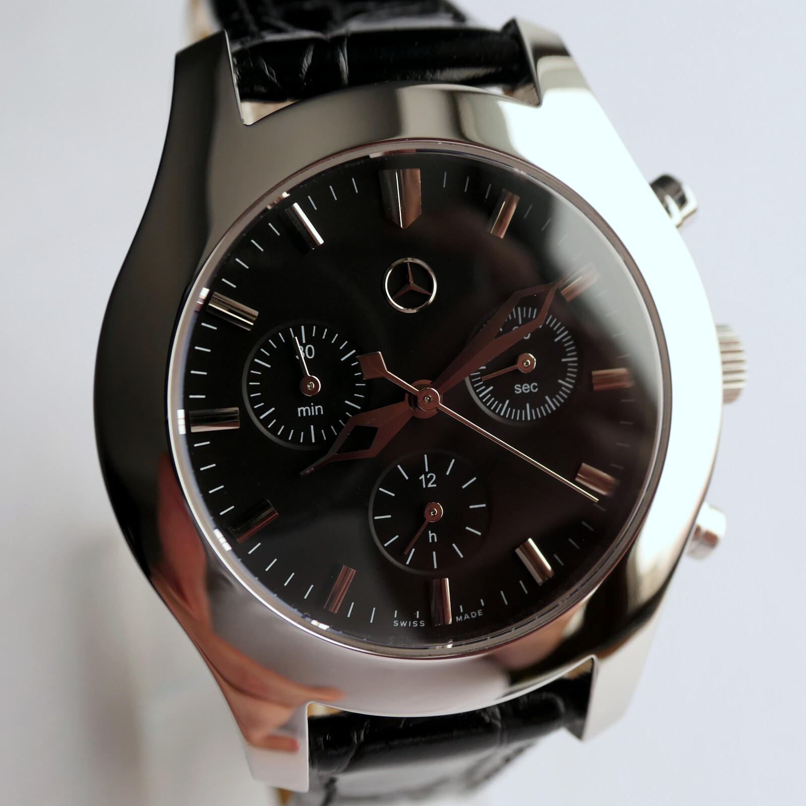Mercedes Benz Classic Business Sport Accessory Swiss Luxury Chronograph Watch