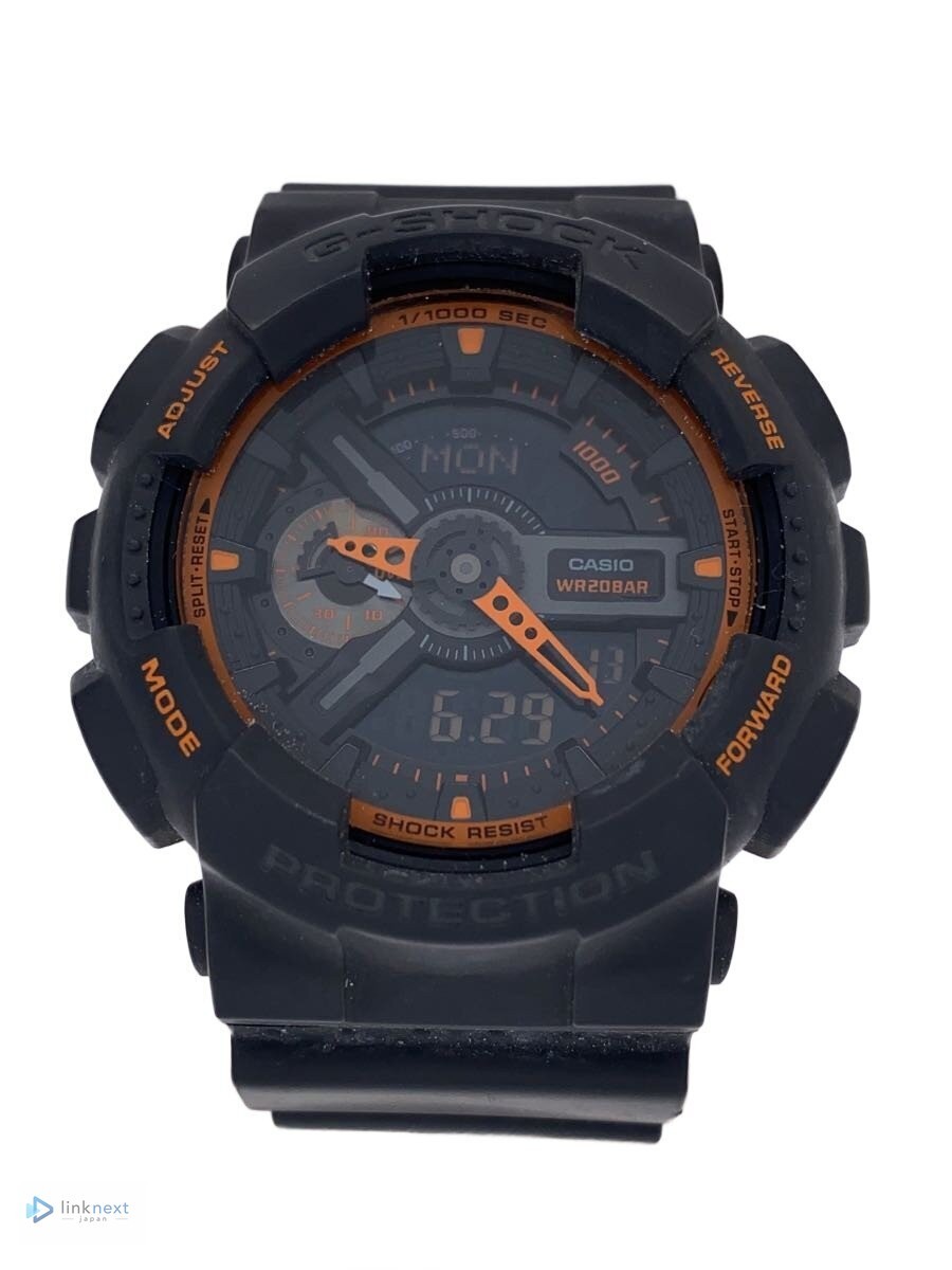 CASIO G-SHOCK GA-110TS-1A4JF Men’s Analog-Digital Watch