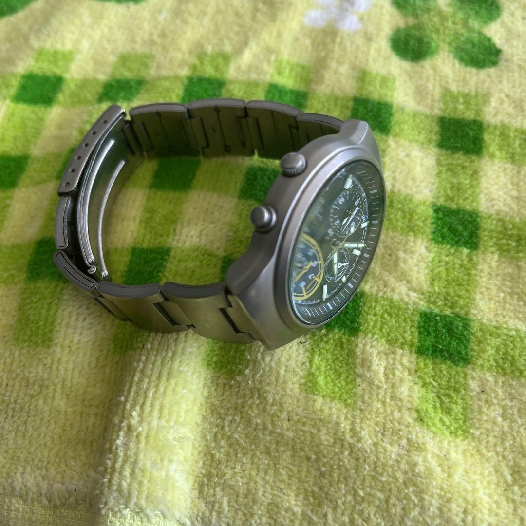 Seiko ALBA Epsilon Quartz Titanium Case and Band Lightweight Running Watch
