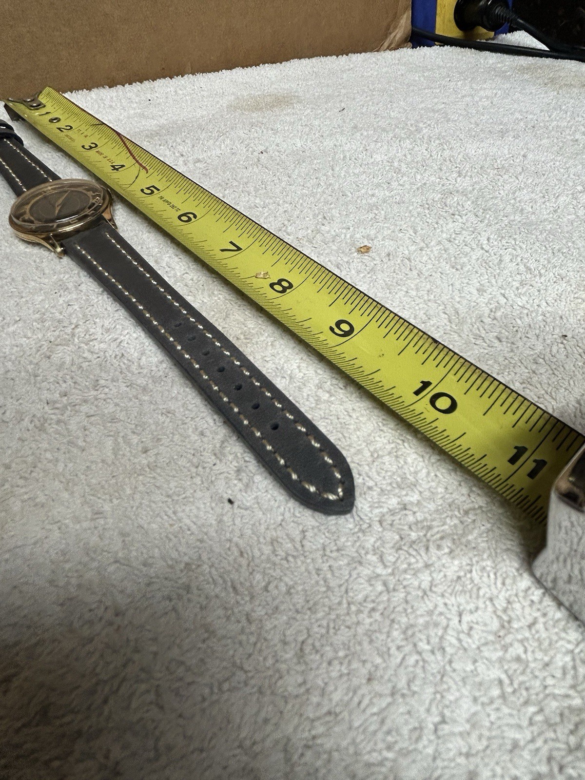 1960’s Dulux “Skeleton” 15J Anti-Mag Watch w/ Satin Blue Dial, New Strap!!