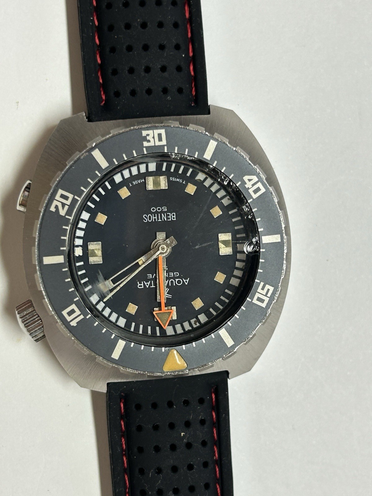 Vintage Aquastar Geneva Bentos 500 Cal 2162