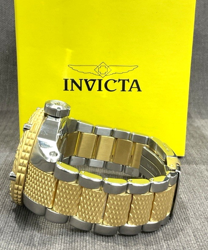 Invicta Subaqua Two-Tone 51.2mm Mother of Pearl Dial Men’s Automatic Watch 40066