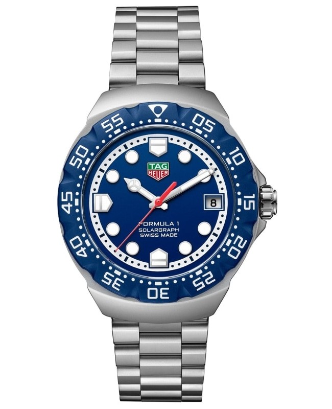 New Tag Heuer Formula 1 Solargraph Blue Dial Men’s Watch WBY1112.BA0042