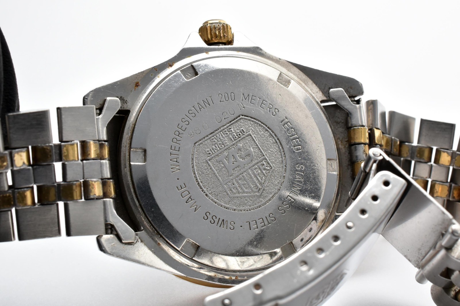 [EXC+4] TAG Heuer 1000 Professional 980.020N 200M Quartz Black Men’s Watch
