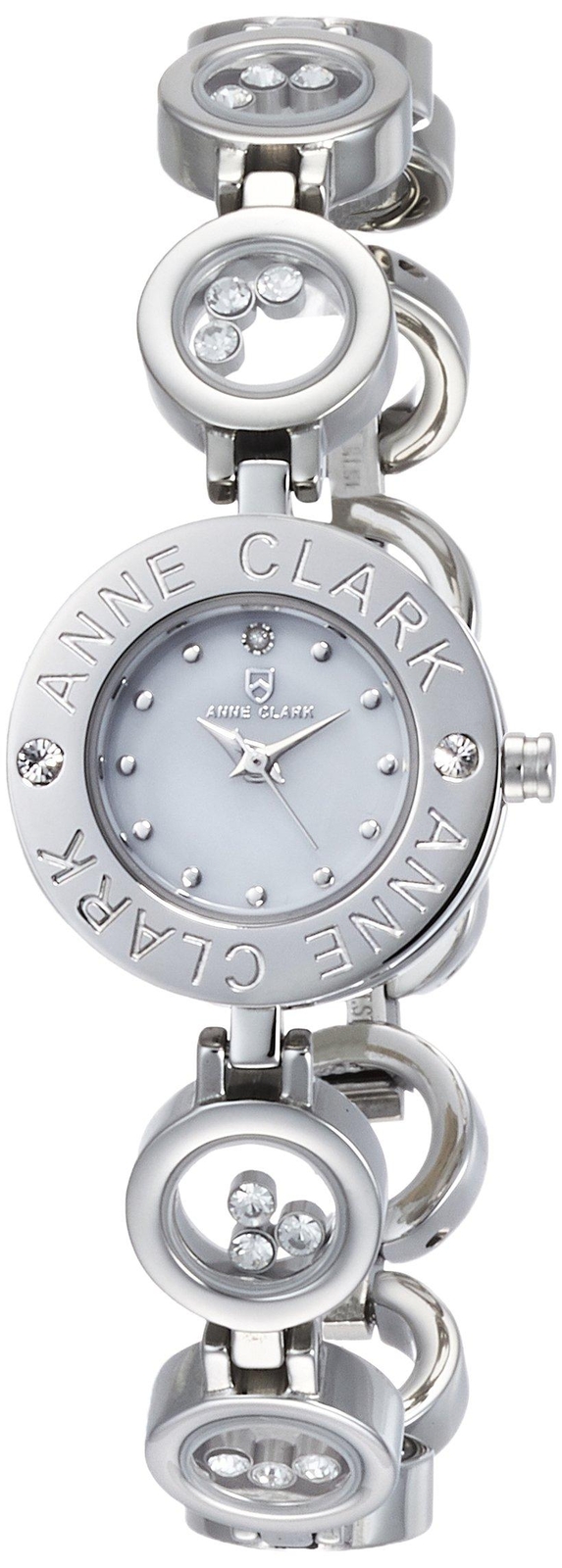 Anne Clark AT-1008-09 Watch for Women, Silver, Stainless Steel Band, Case, New