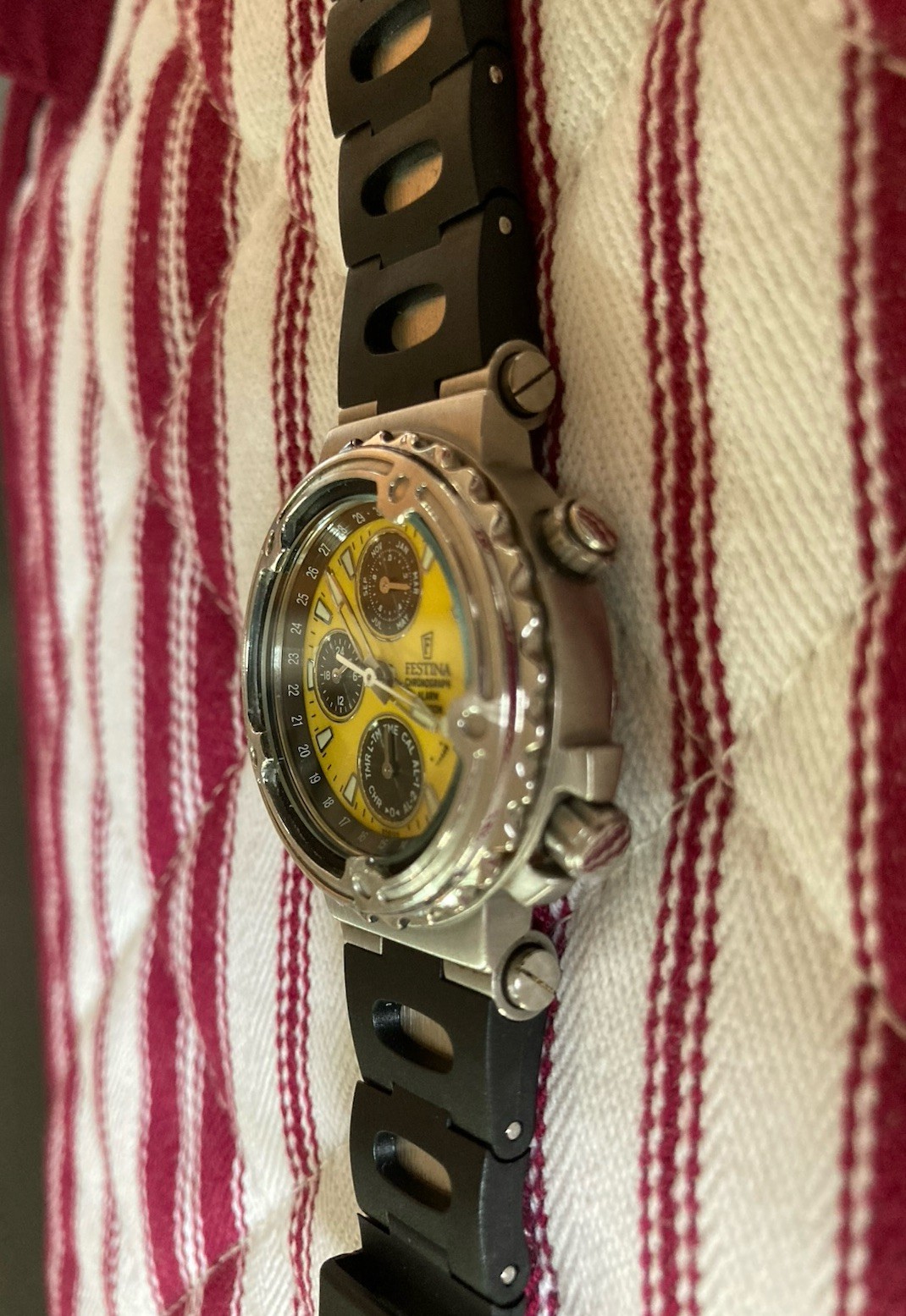 Festina 6581 Watch Tour de France Chronograph LADIES Cycling F6581 NOT Tissot