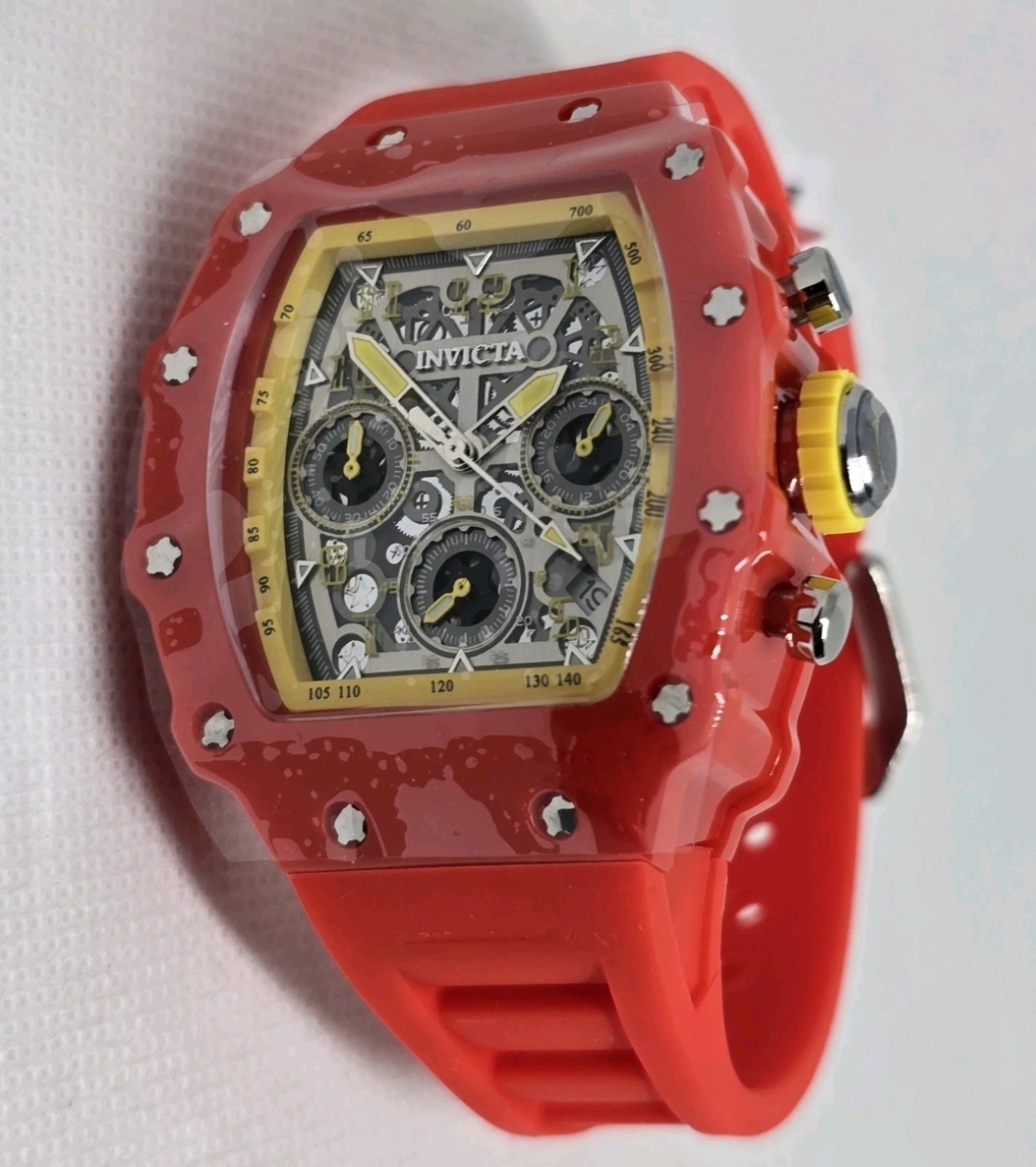 Invicta Racing Valxor-Unisex Quartz Watch 40mm Team Ferrari Colorway 🏎️💨🏁
