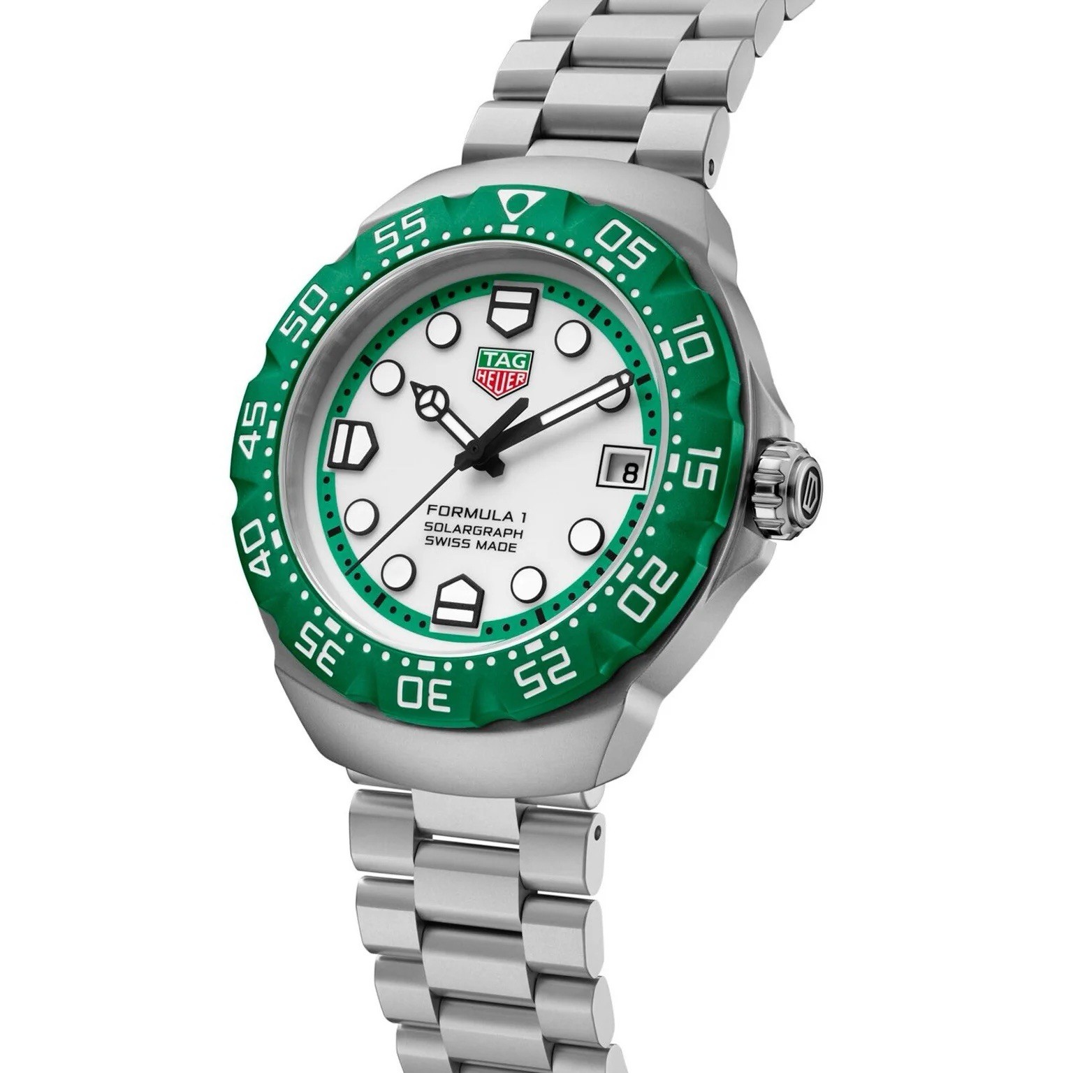 Formula 1 NEW TAG Heuer Green Solargraph WBY1113.BA0042 Limited Edition 1/3000