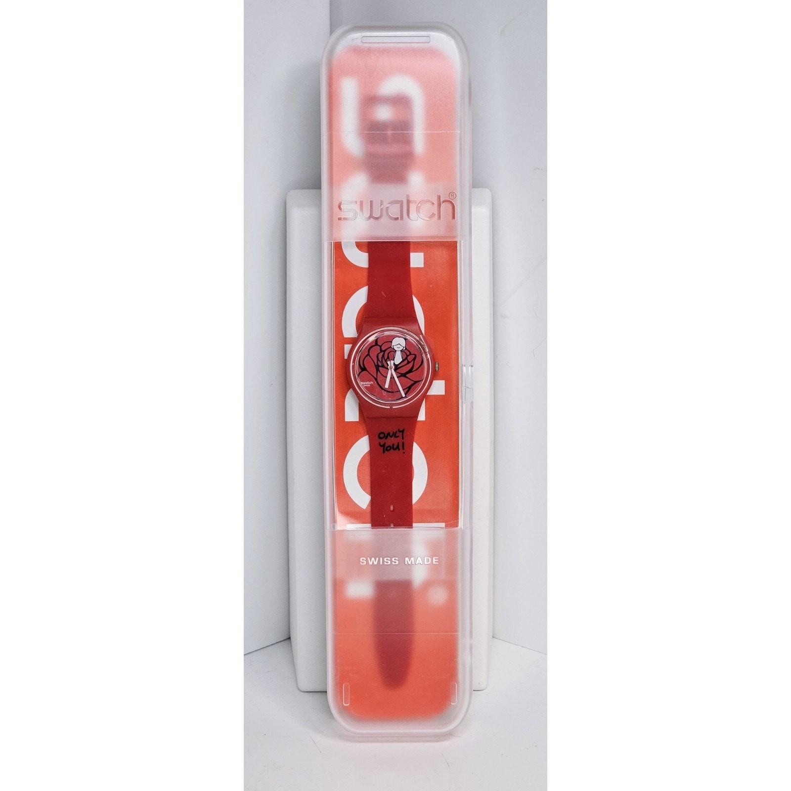Swatch Red Watch Ref SZ5013 “Only You”