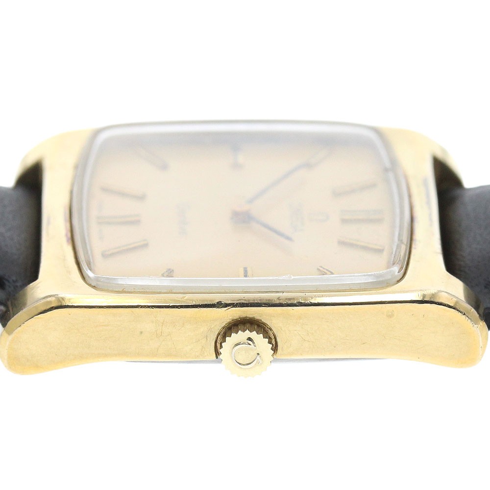 OMEGA De Ville Square 111.0109 cal.625 gold Dial Hand Winding Men’s Watch_959479