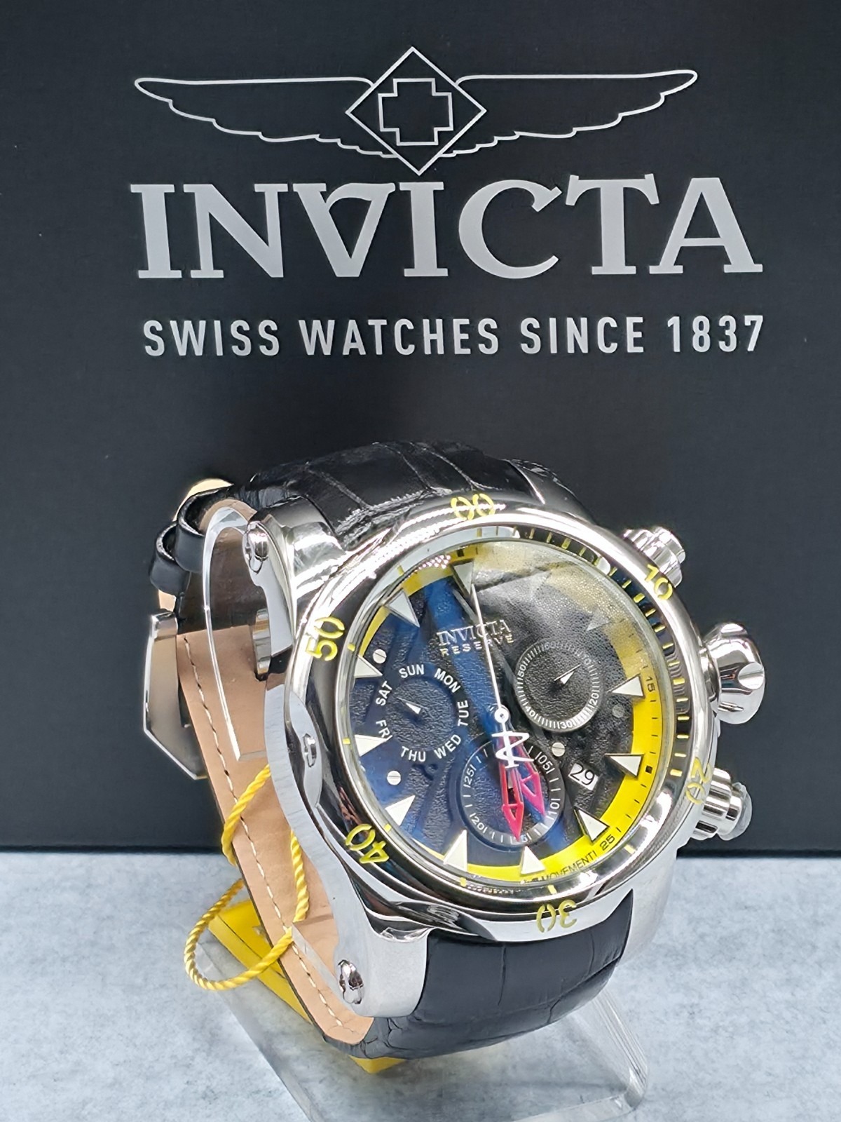 Invicta Reserve Venom 54mm Swiss Movement Platinum Label Limited Men’s Watch