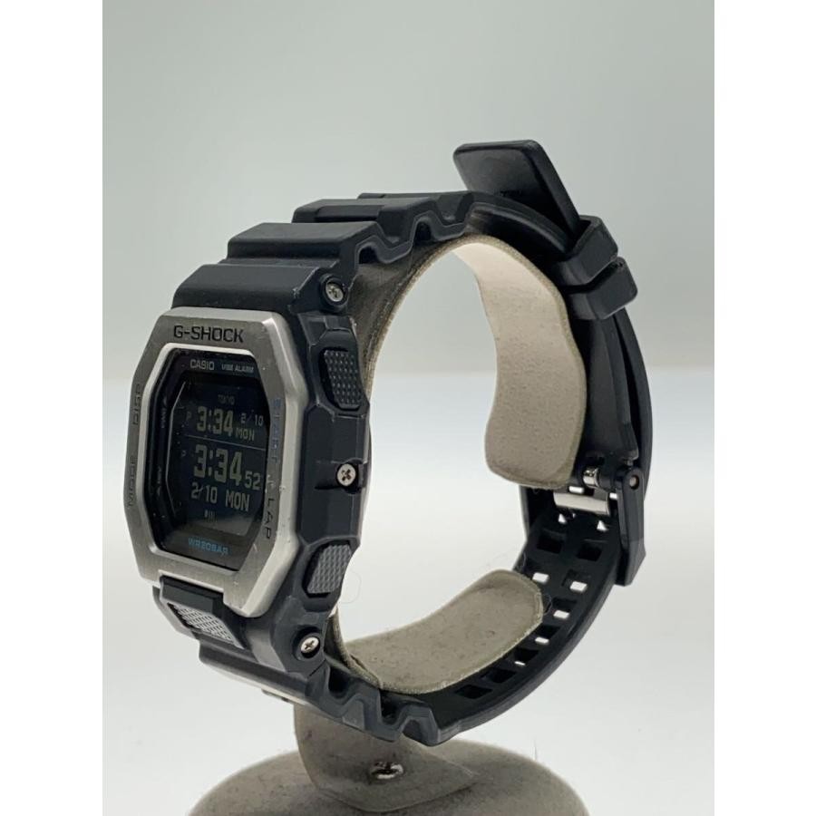 CASIO Watch Digital Rubber Black GBX-100 Authentic Men H:1.97” W:1.77” 4756