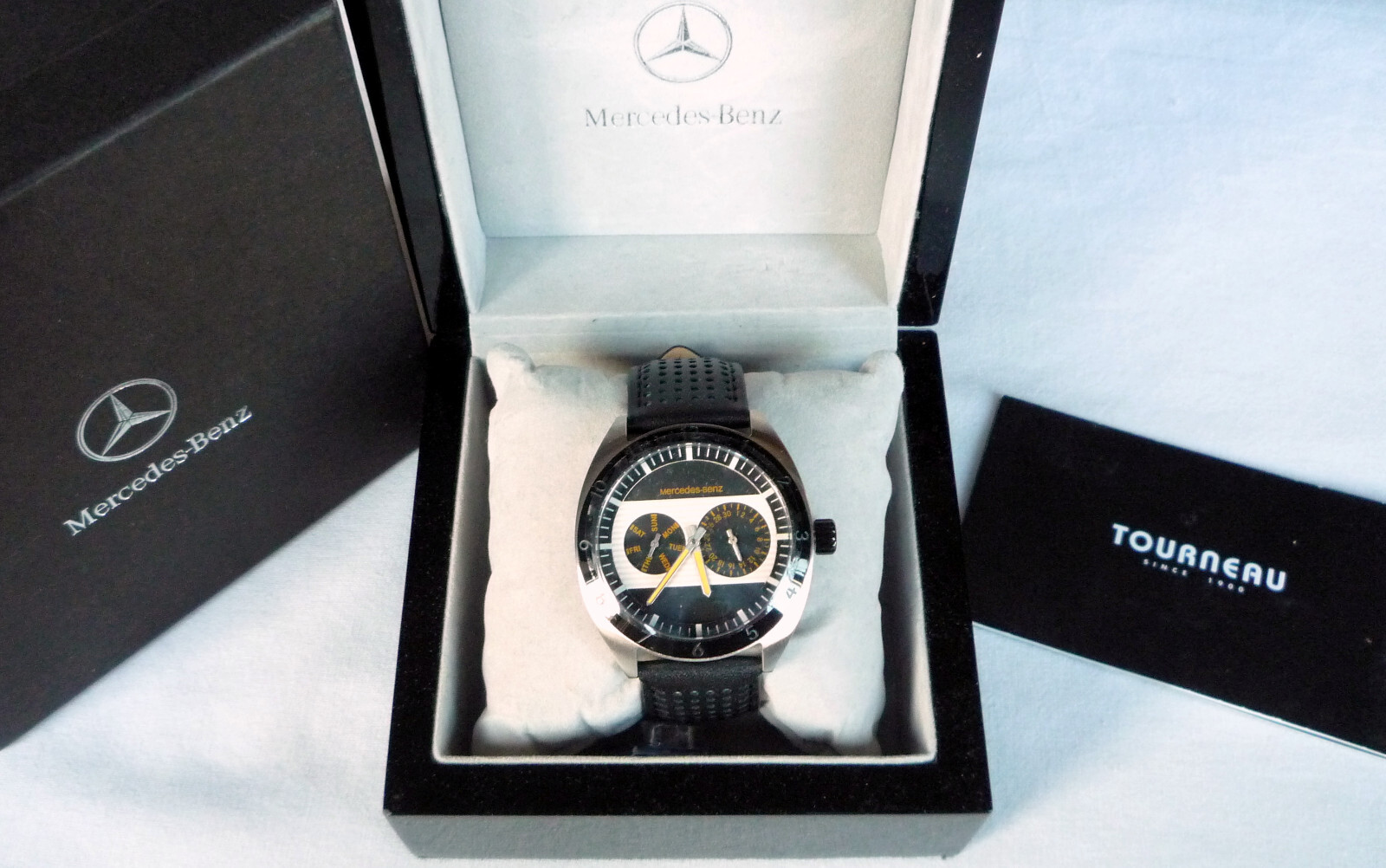 Mercedes Benz Classic Race Business Sport Car Accessory Retro Rally Racing Watch