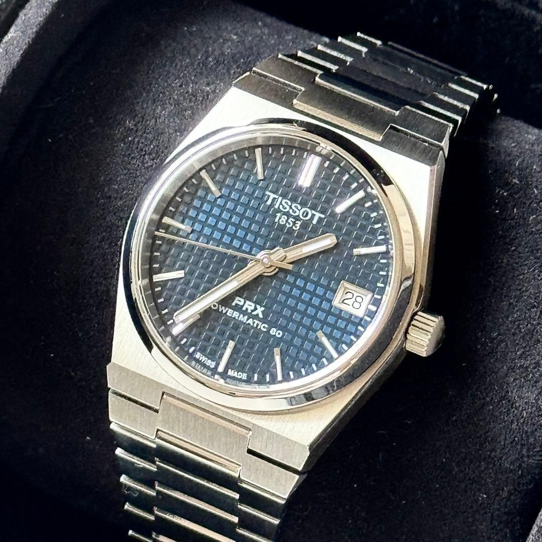 Tissot PRX Powermatic 80 Automatic Watch T137.207.11.041.00 35mm Blue Dial