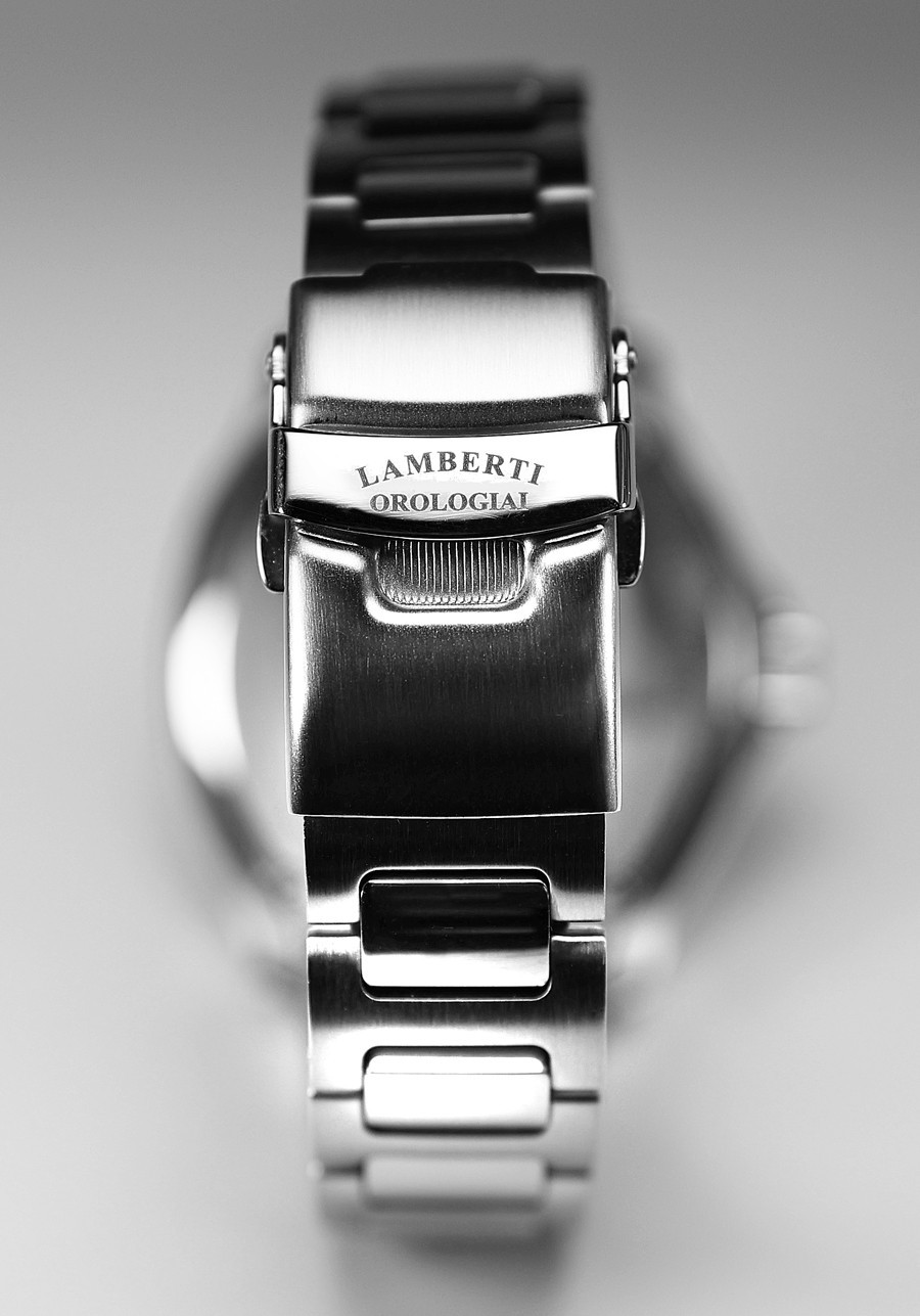 LAMBERTI WATCHES Ref. 15126B ELLIXOMATIC. Automatic with date and day
