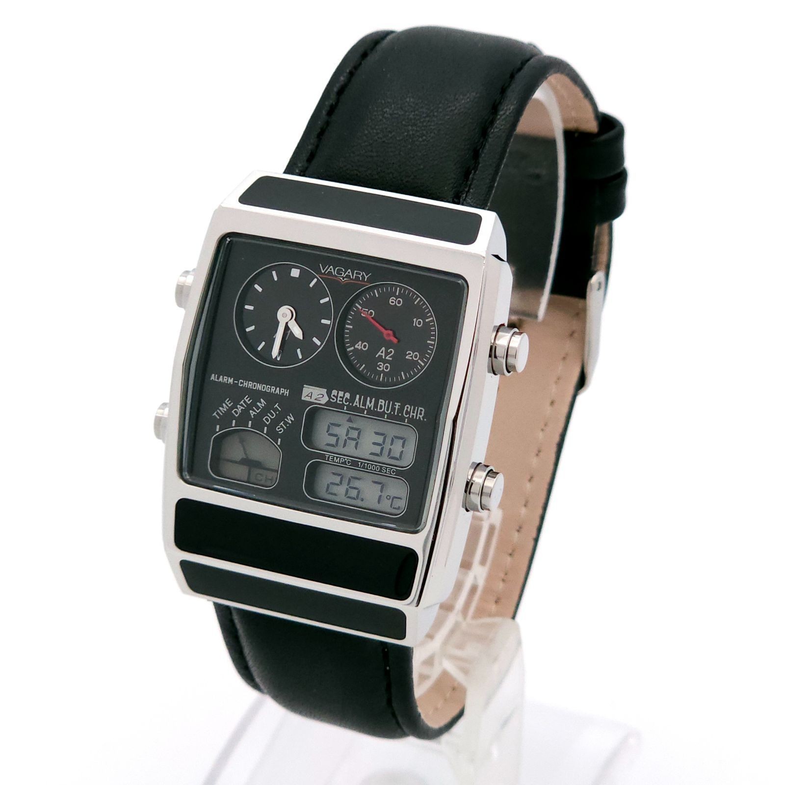 Citizen Vagary 8989-S062250 Quartz Analog-Digital Watch wrist 21cm