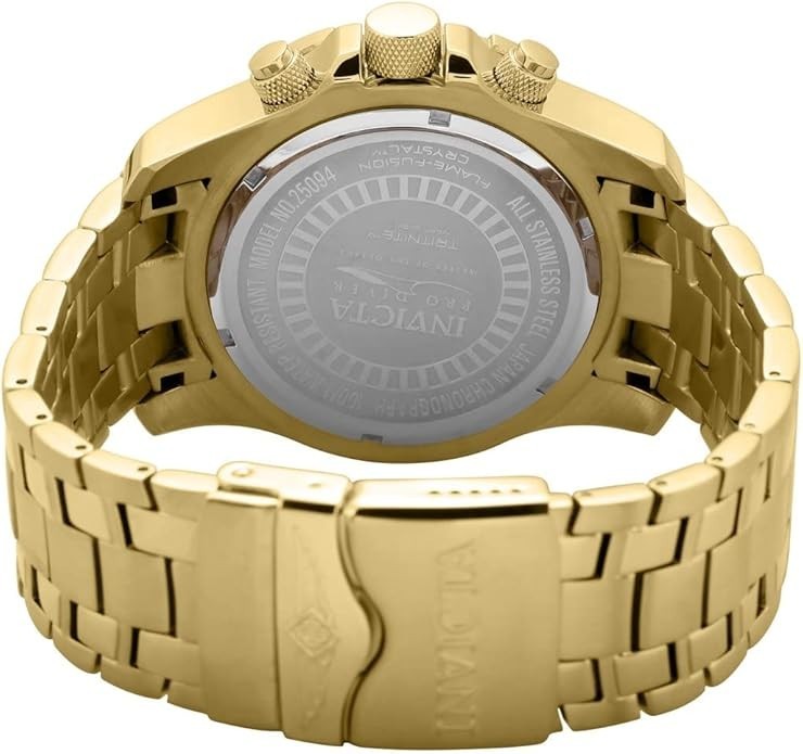 Invicta Pro Scuba Diver 25094 Chronograph Gold Stainless Steel Men’s Watch 50mm