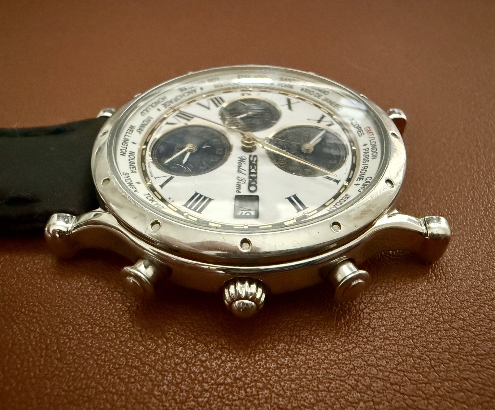 Rare Seiko Age of Discovery 30th Anniversary Limited Edition World Time Watch